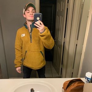 North face fuzzy jacket